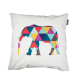 Povlak na polštář - Geometric elephant