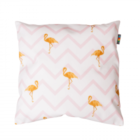 Bylinkový polštář - Flamingo stripes